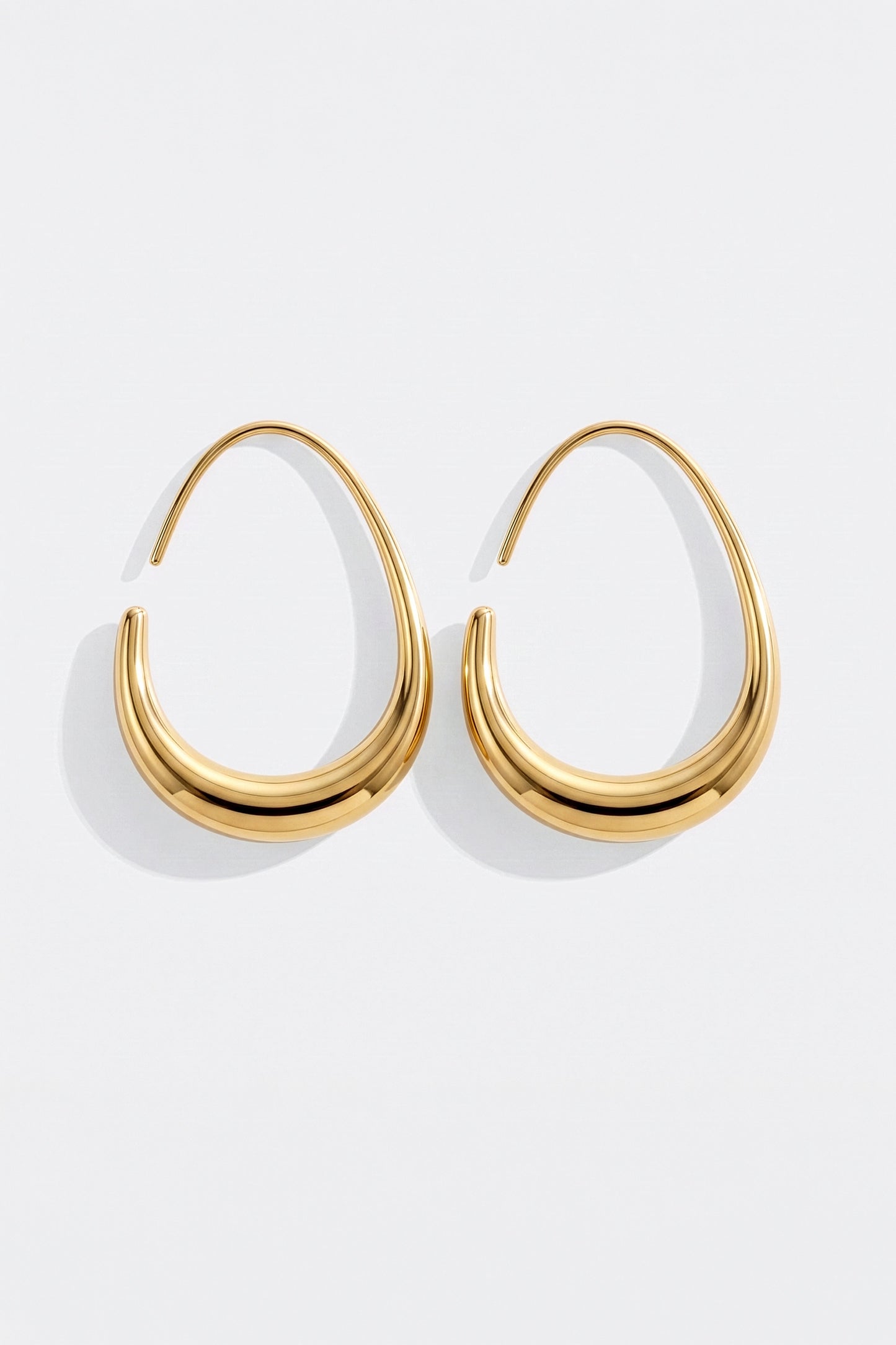 Fluid Hoop Earrings