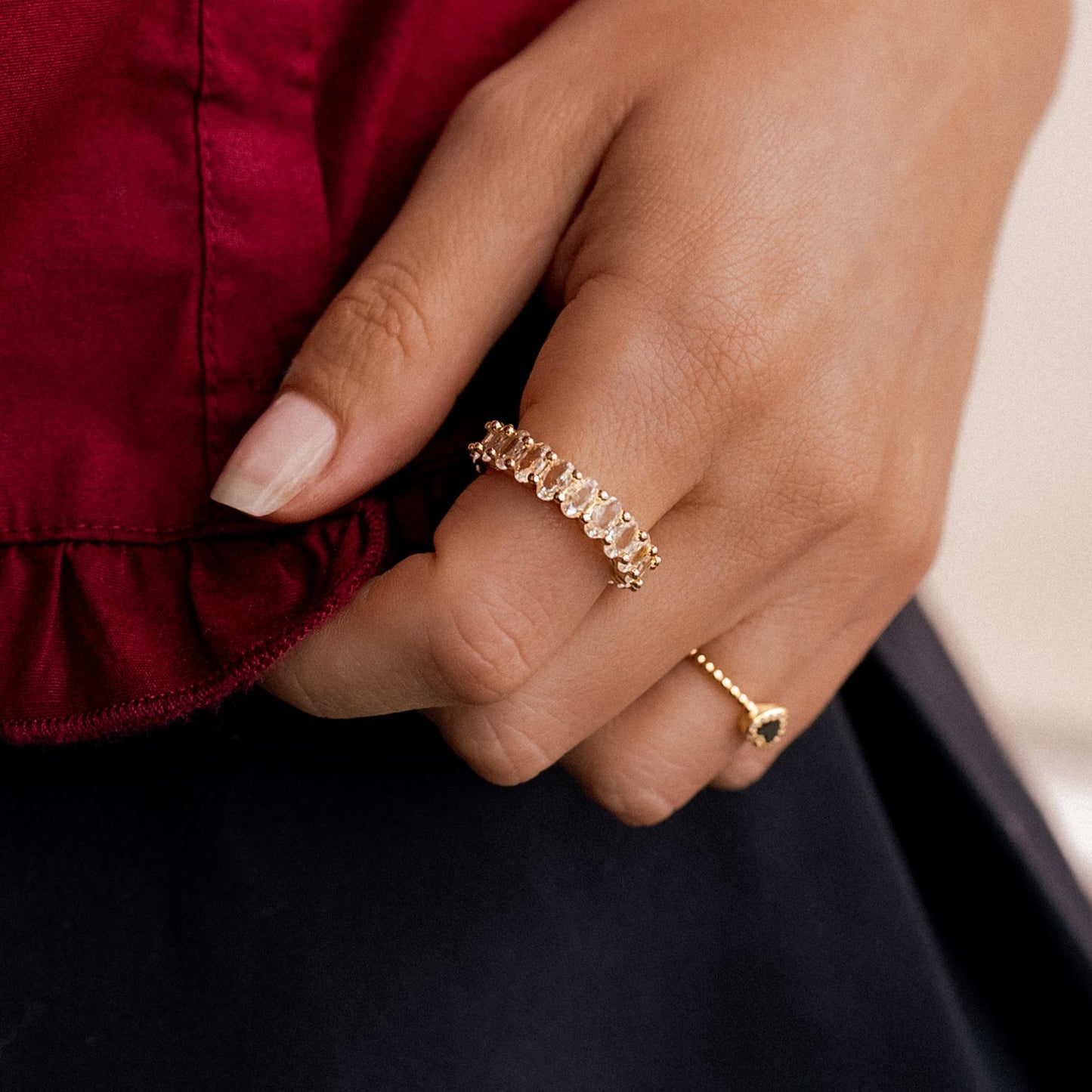 Oval Eternity Ring