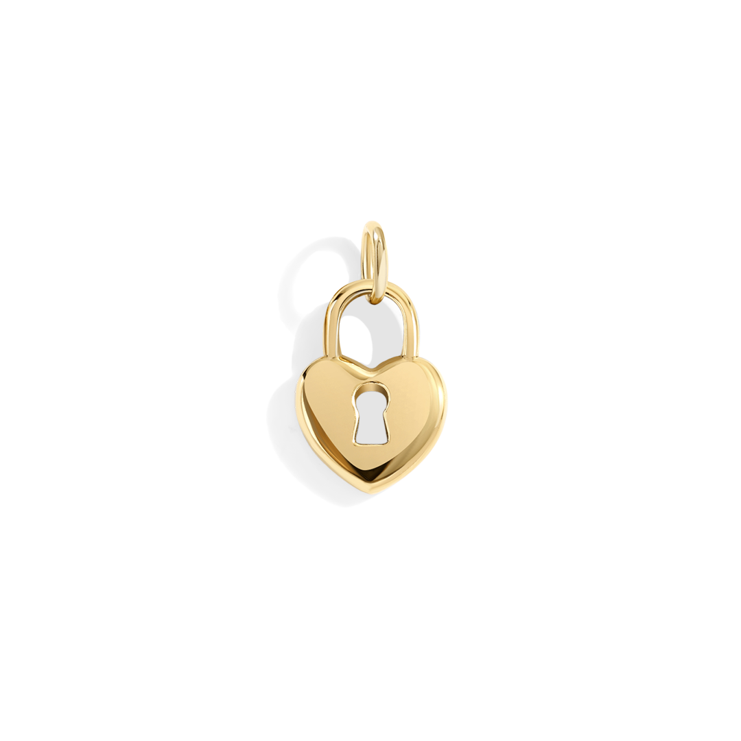 Heart Lock Charm