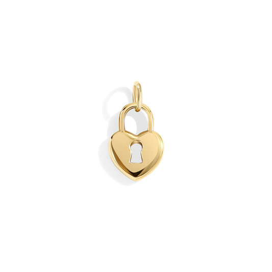 Heart Lock Charm