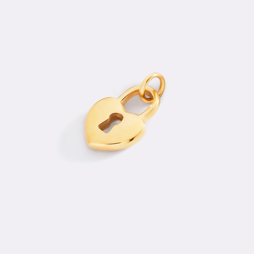 Heart Lock Charm