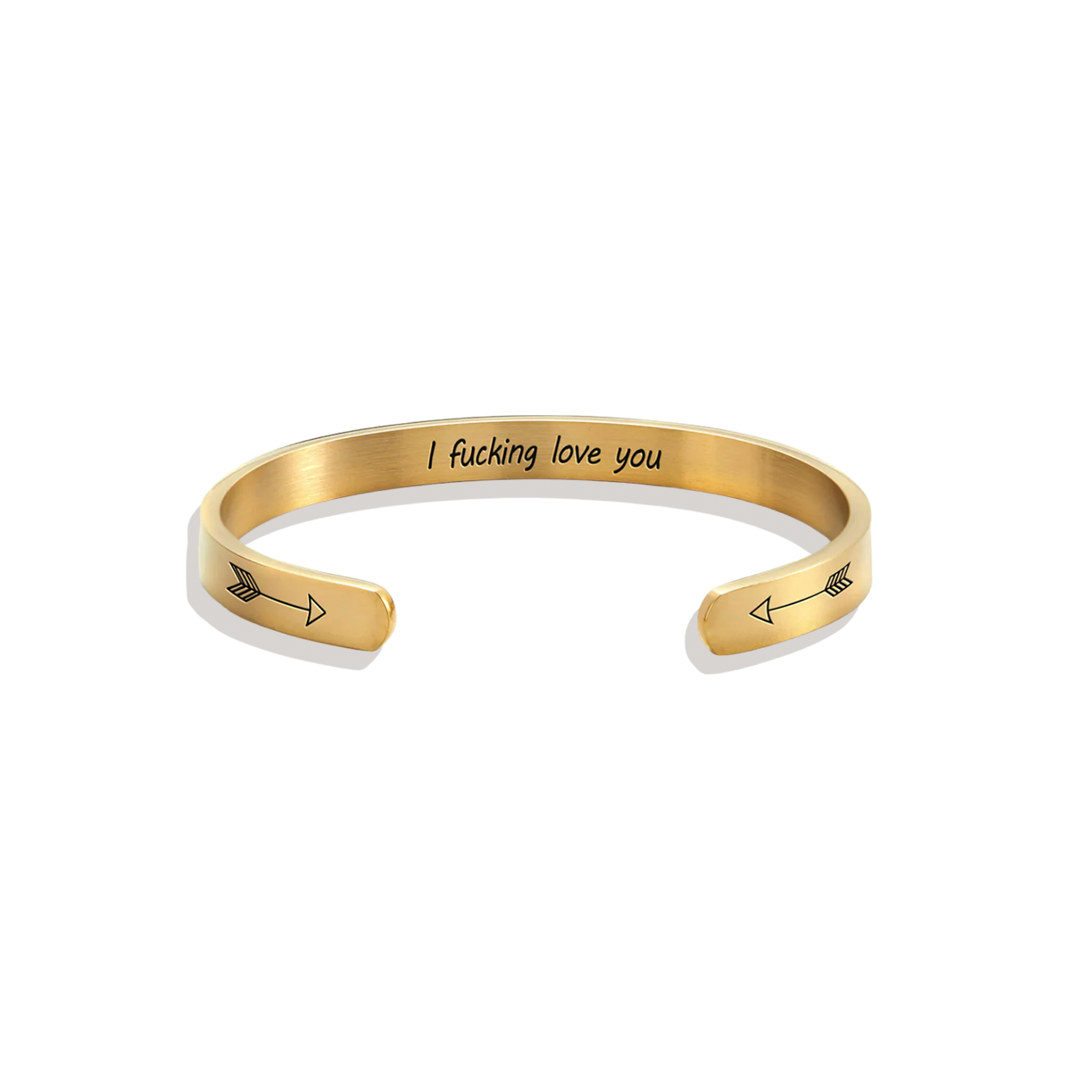 I Fucking Love You Cuff Bracelet