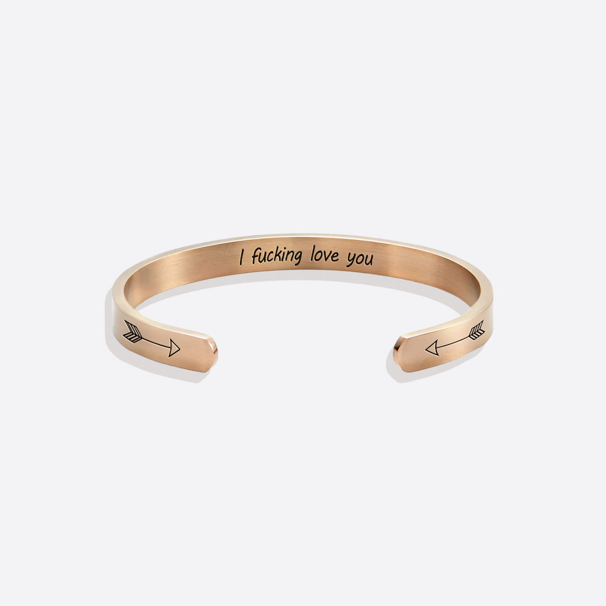 I Fucking Love You Cuff Bracelet