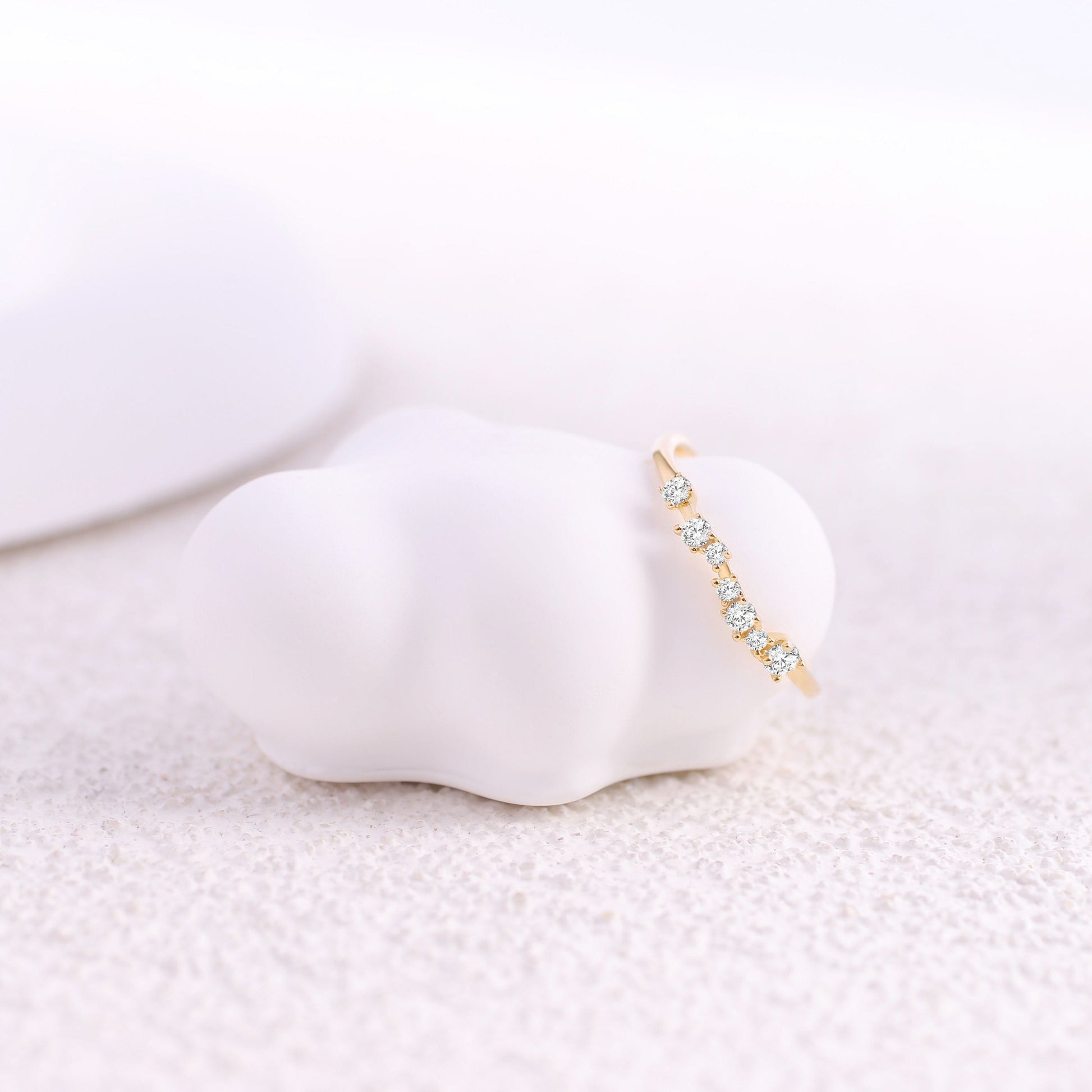 Shimmer Diamond Ring