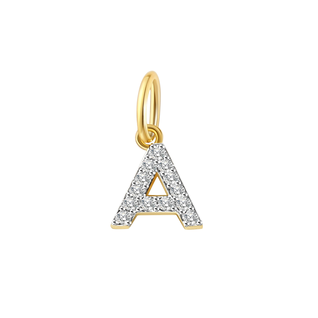 Diamond Initial Charm