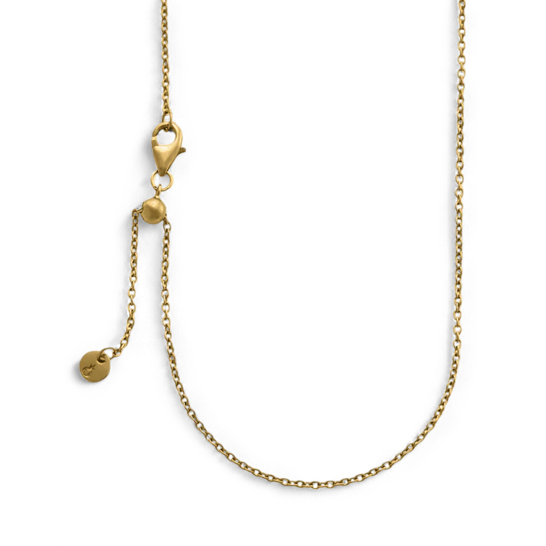 Italian Milano Sterling Silver Adjustable Chain Necklace