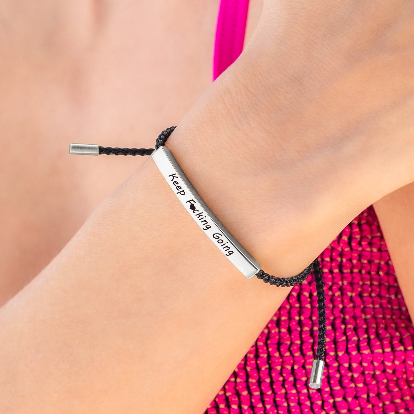 Keep Fcking Going Inspire Bracelet