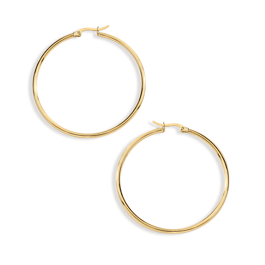 Lynette Large Hoop Earrings