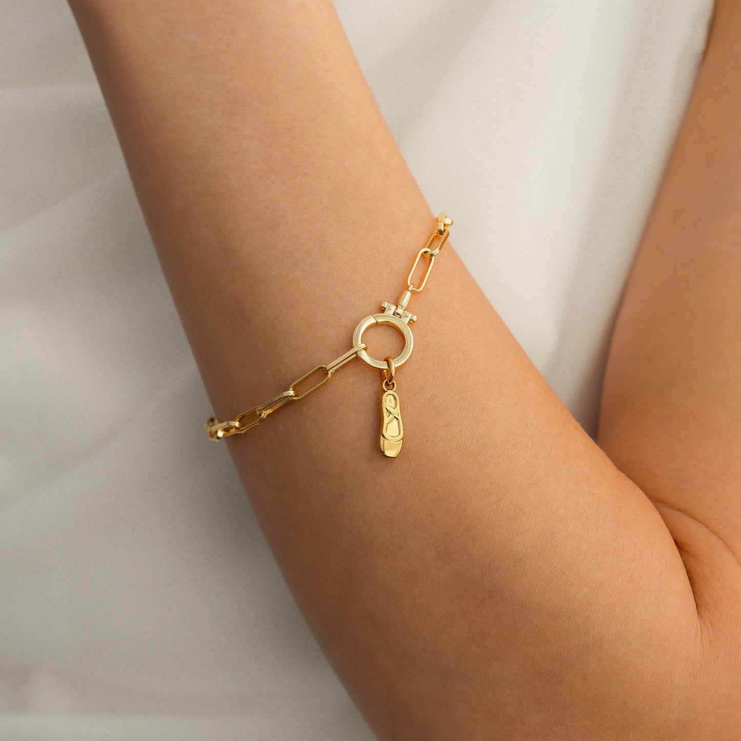 Ballet Slipper Charm