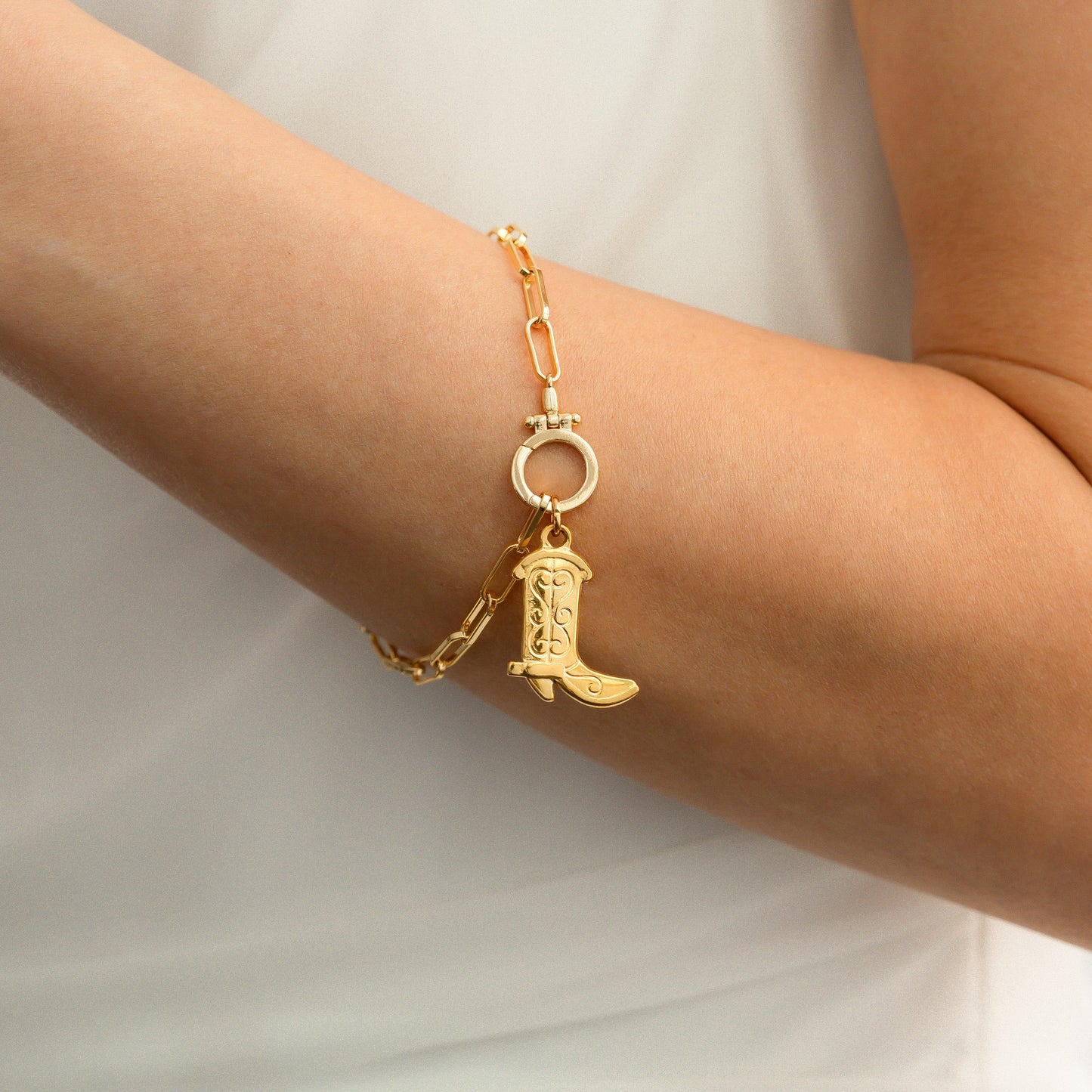 Cowgirl Boot Charm