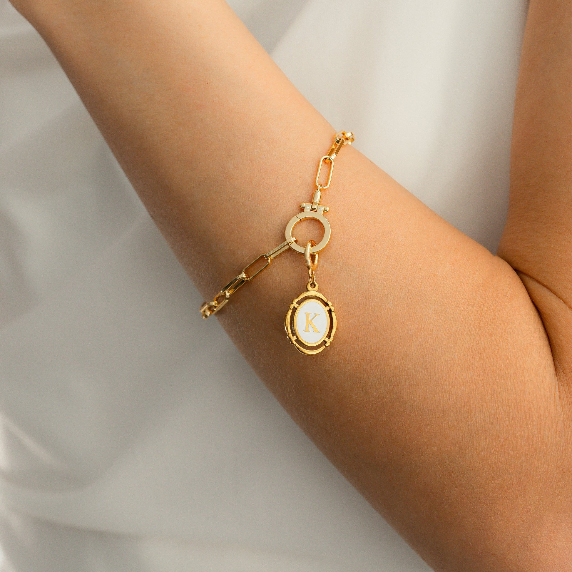 Vintage Initial Charm