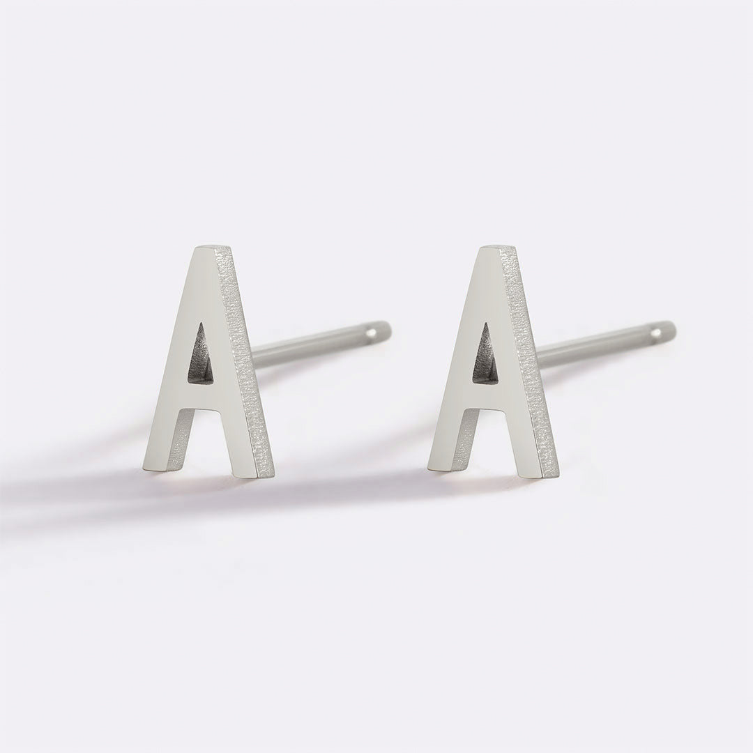 The Skinny Initial Earrings
