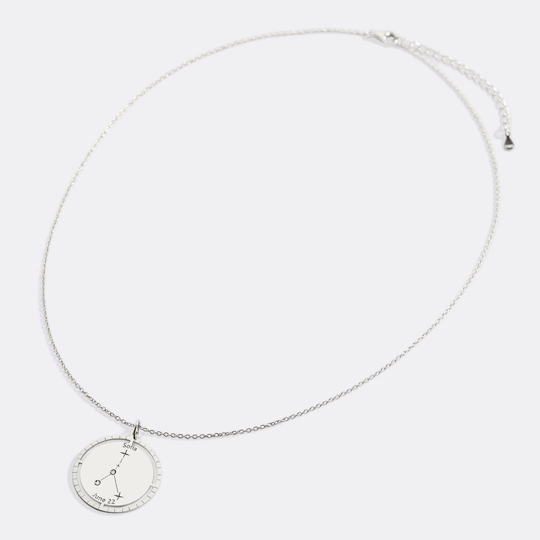 Personalized Constellation Pendant Necklace