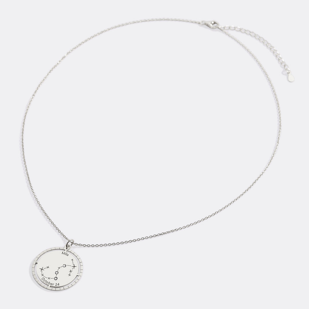 Personalized Constellation Pendant Necklace