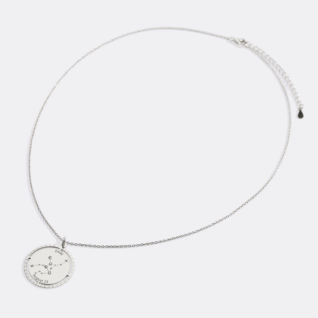 Personalized Constellation Pendant Necklace