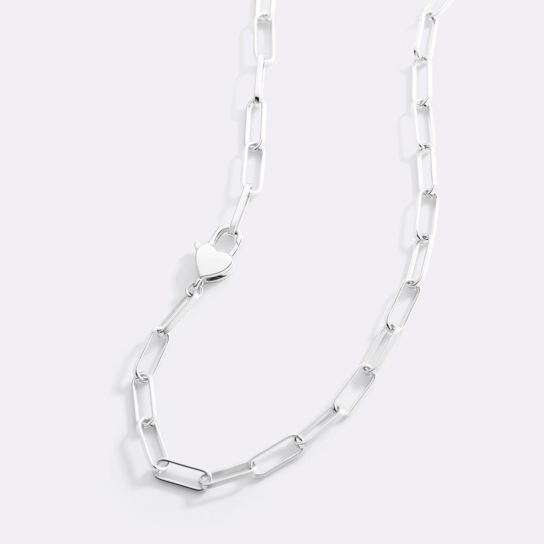 Heart Padlock Necklace