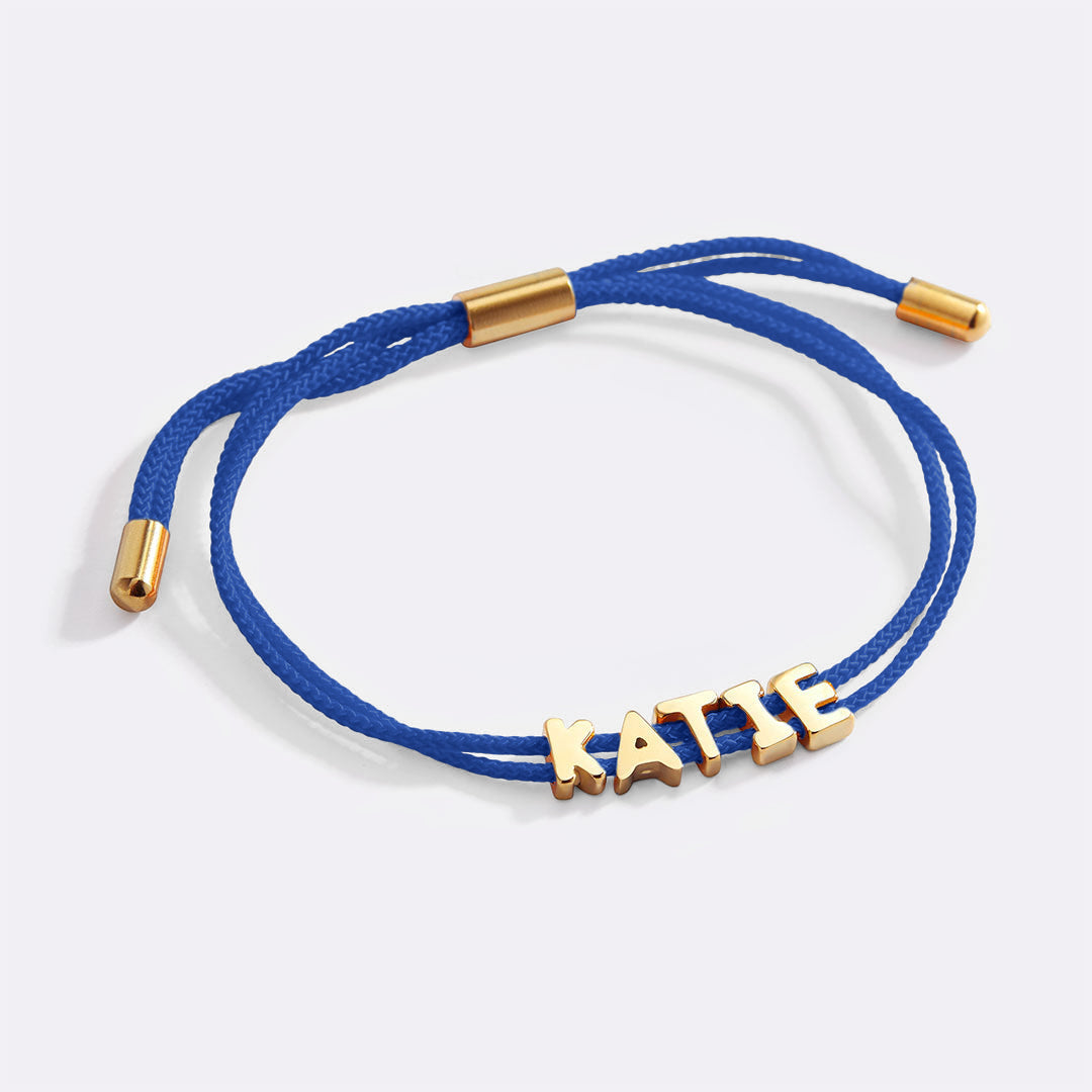 Personalized Adjustable Name Bracelet