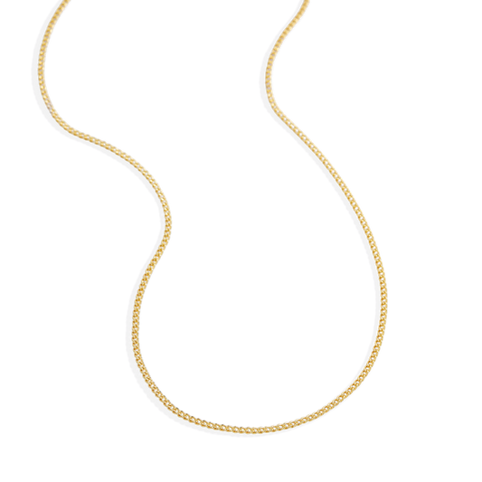 Italian Milano Sterling Silver Adjustable Chain Necklace
