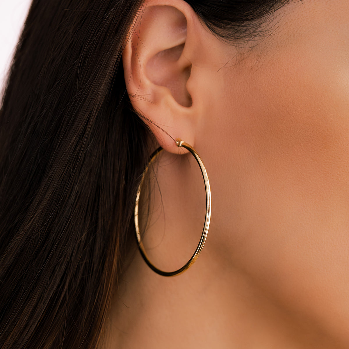 Lynette Large Hoop Earrings