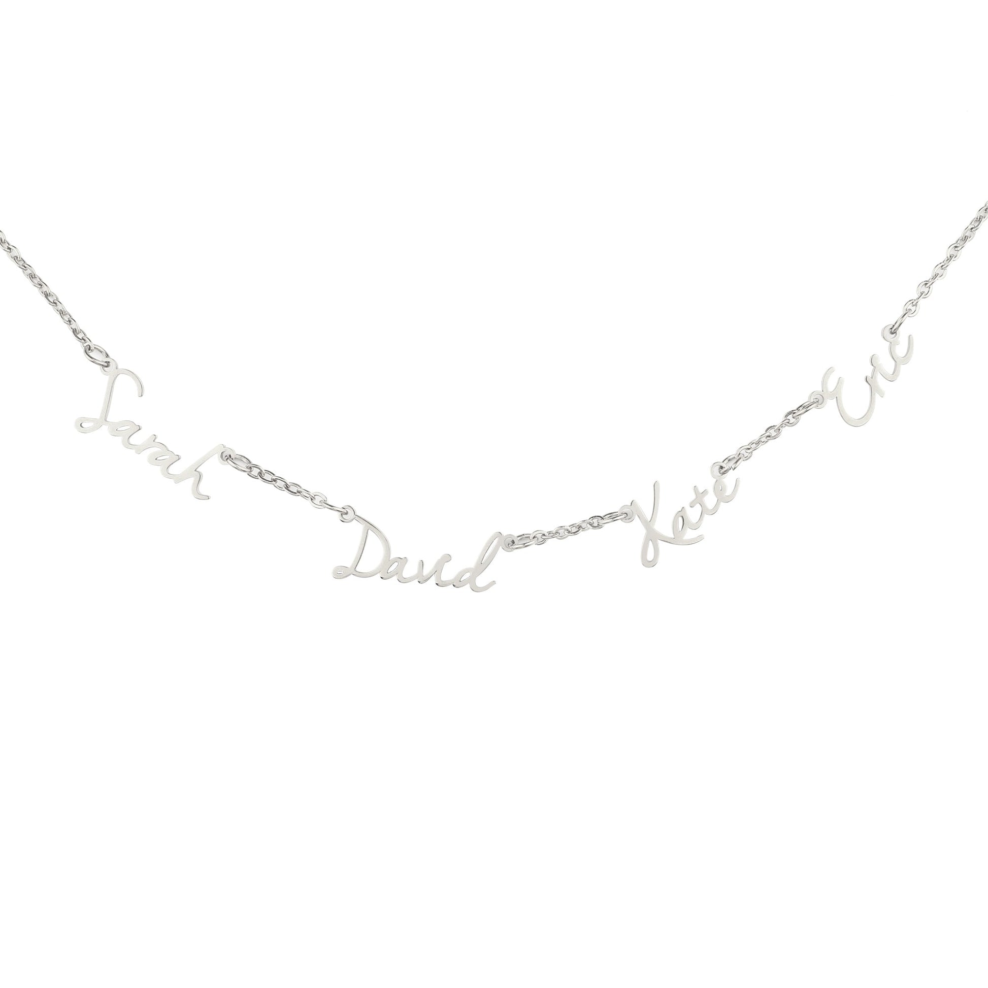 Fairy Multiple Name Necklace | Add Up to 4 Names
