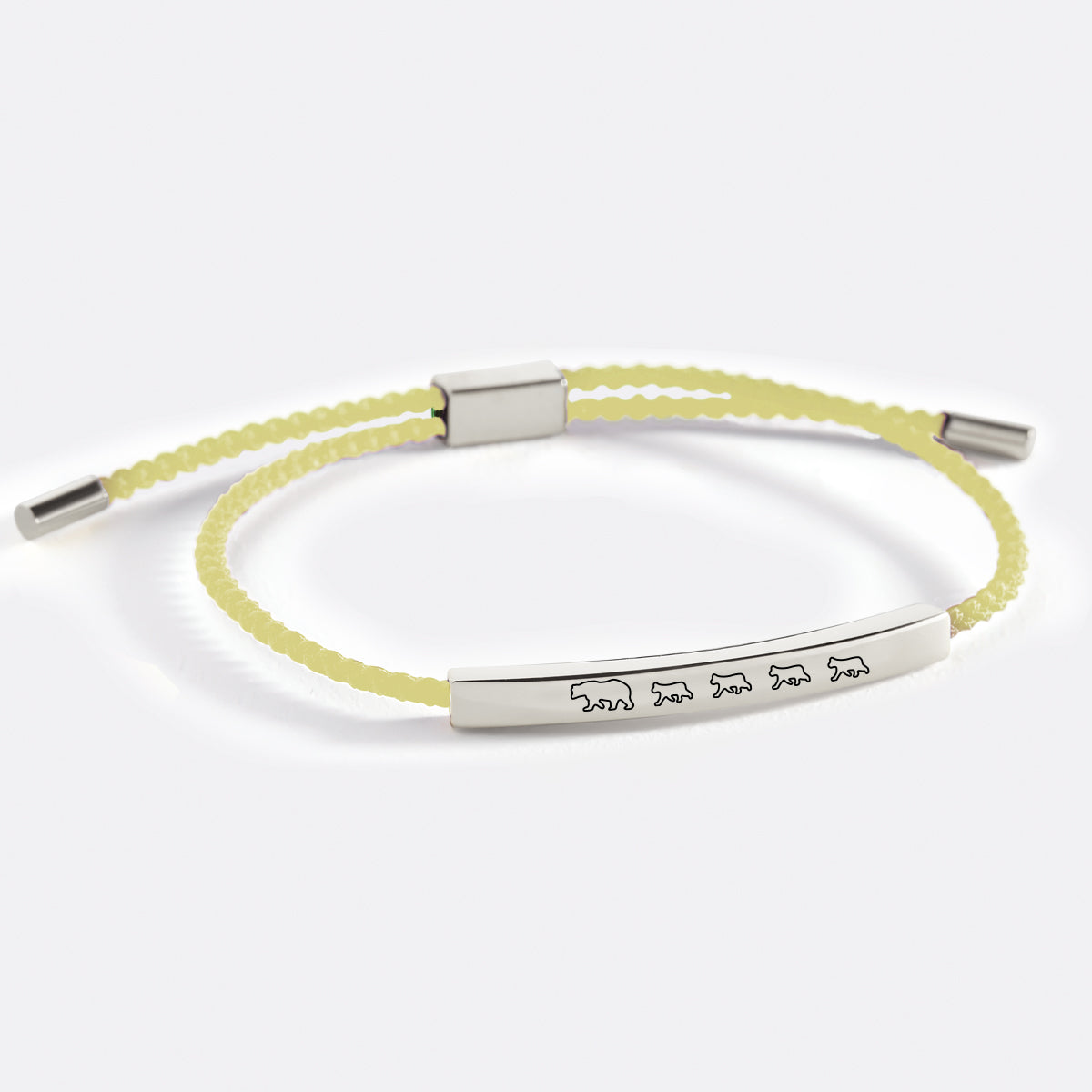 Mama Bear & Her Baby Bears Inspire Bracelet