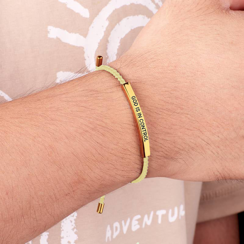 God Is In Control Inspire Bracelet
