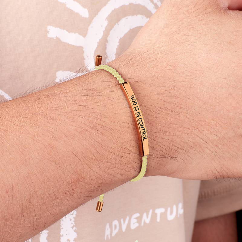 God Is In Control Inspire Bracelet