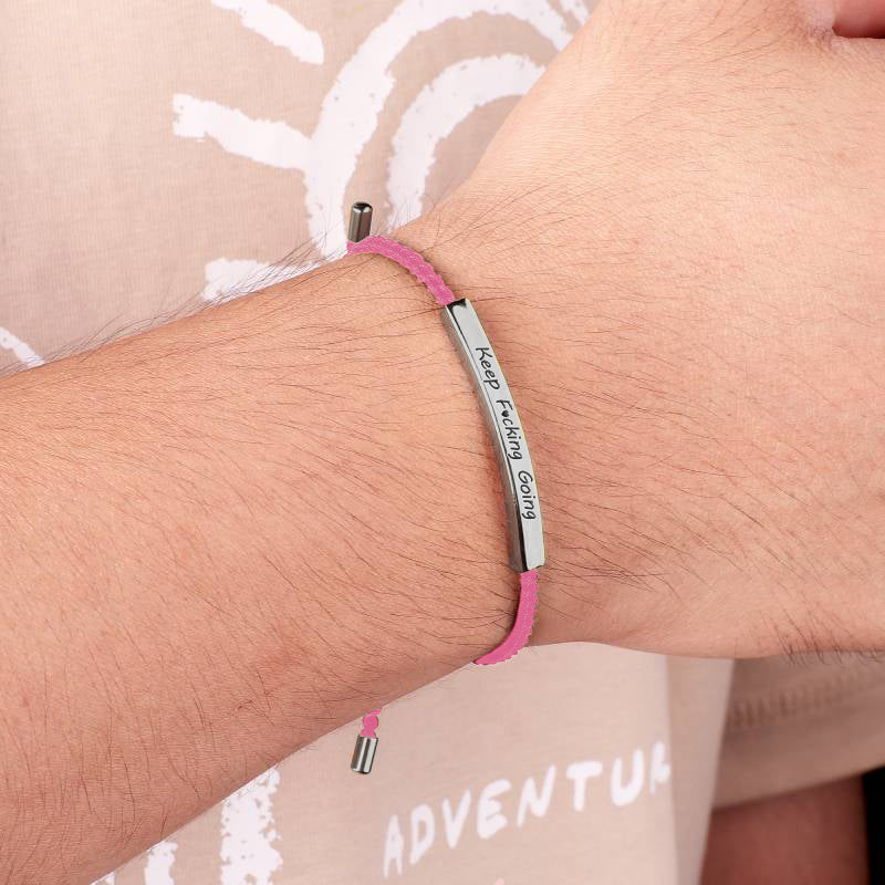 Keep Fcking Going Inspire Bracelet