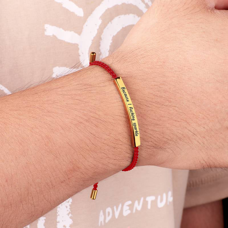 Because I F♥cking Sparkle Inspire Bracelet