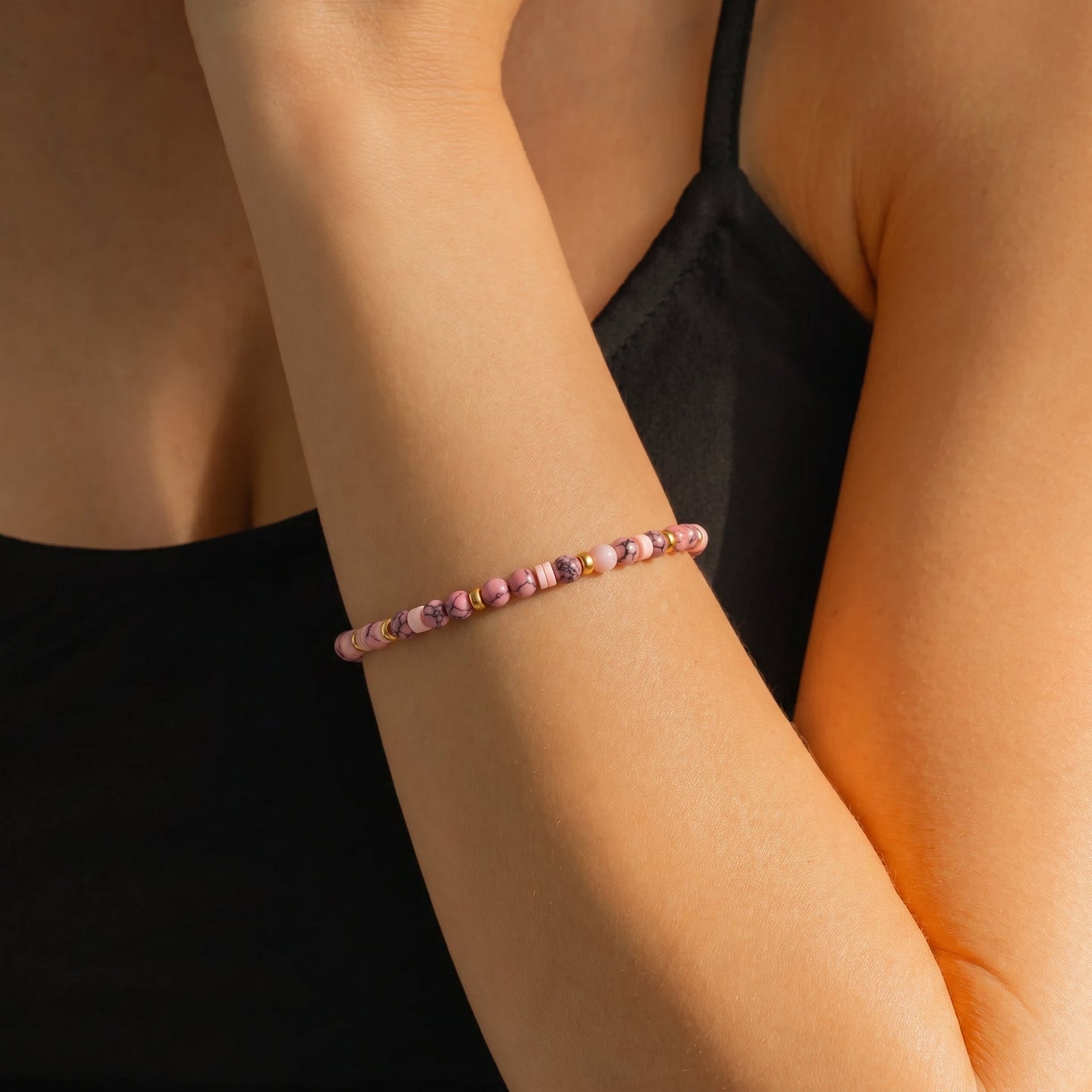 Stacking Birthstone Beaded Bracelet