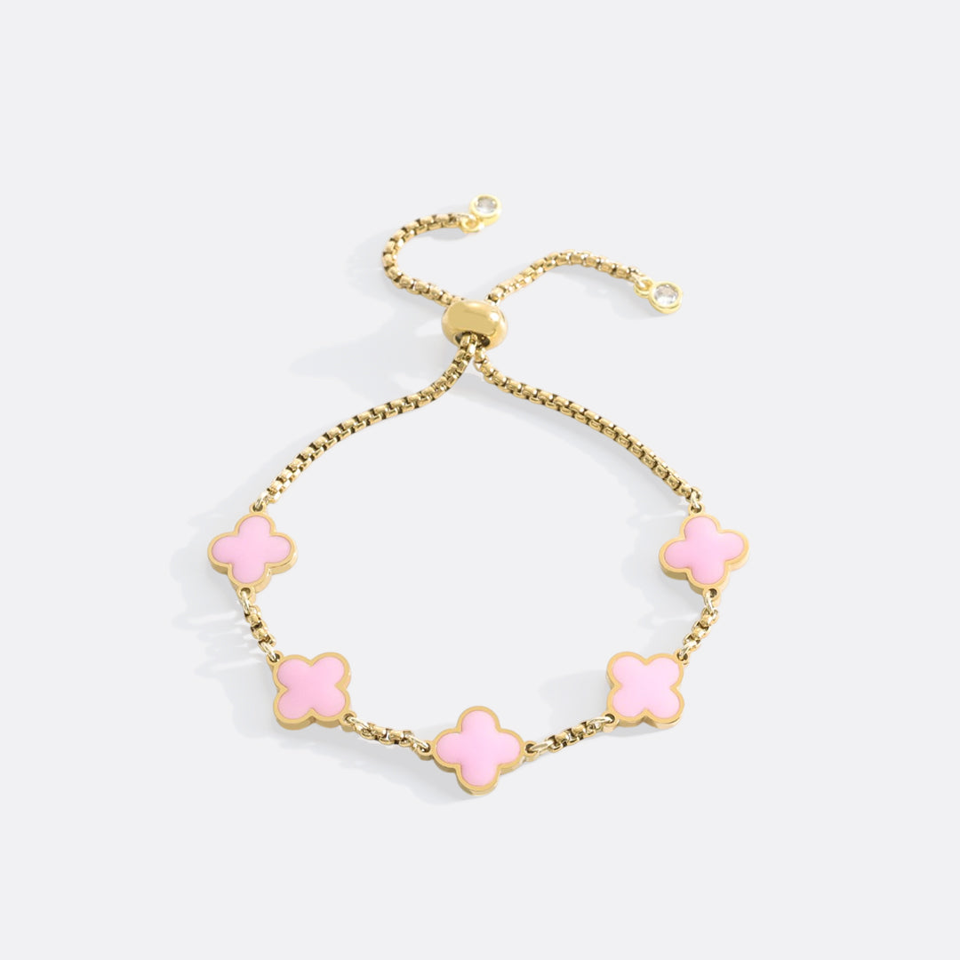 Clover Enamel Bracelet