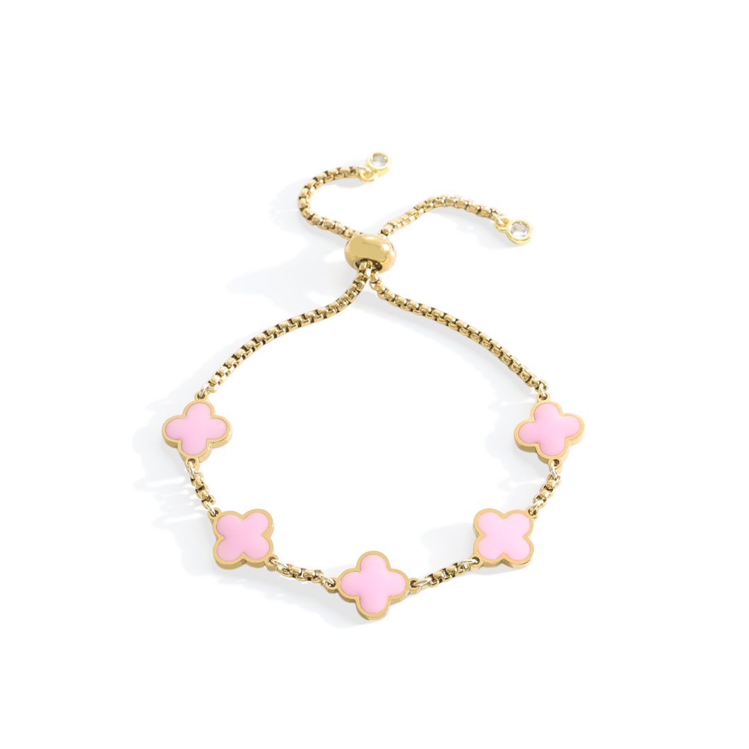 Clover Enamel Bracelet