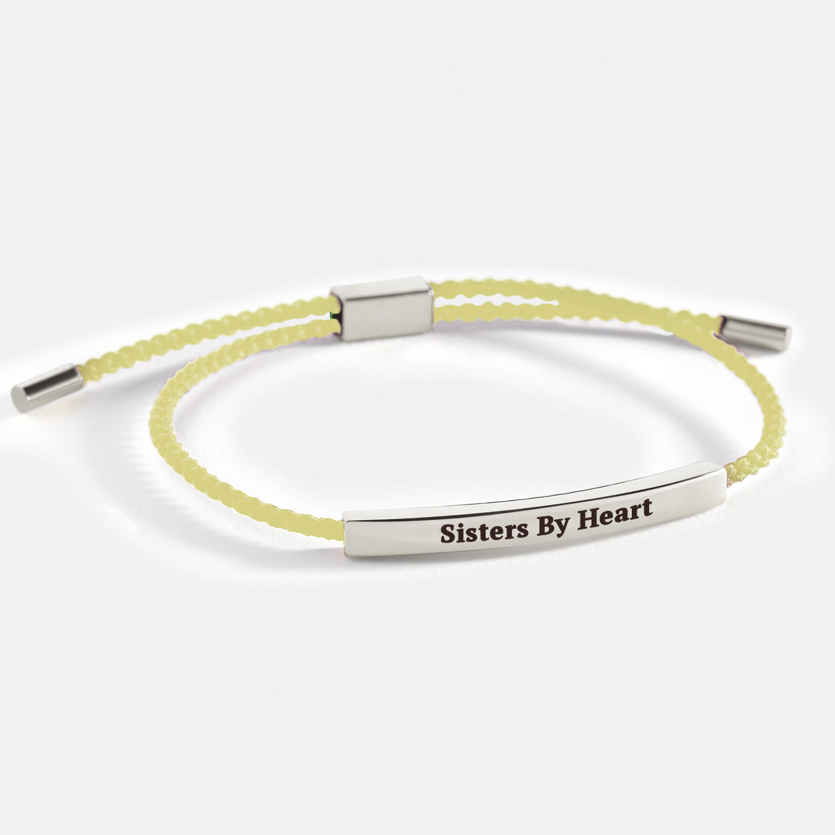 Not Sisters By Blood But Sisters By Heart Inspire Bracelet