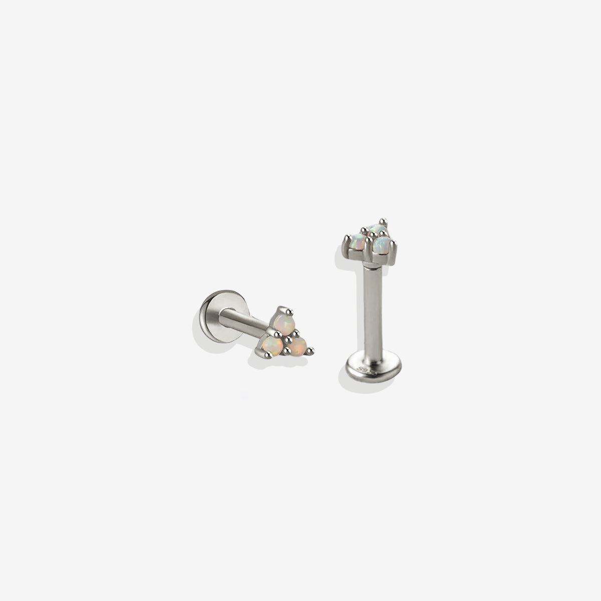 Opal Trio Sleeper Stud Earrings | 18g
