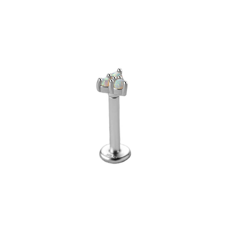 Opal Trio Sleeper Stud Earrings | 18g