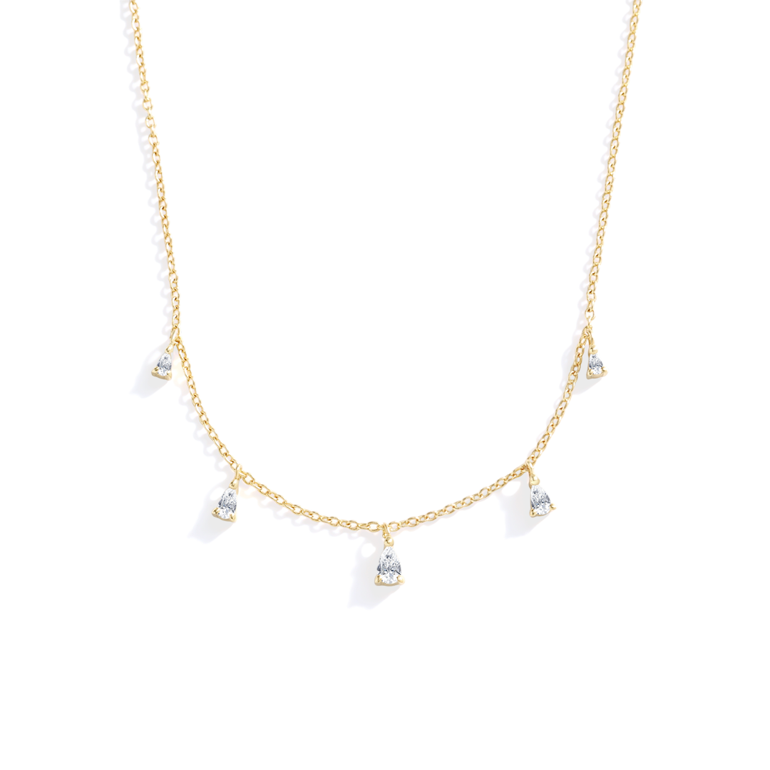 Pear Shape Necklace