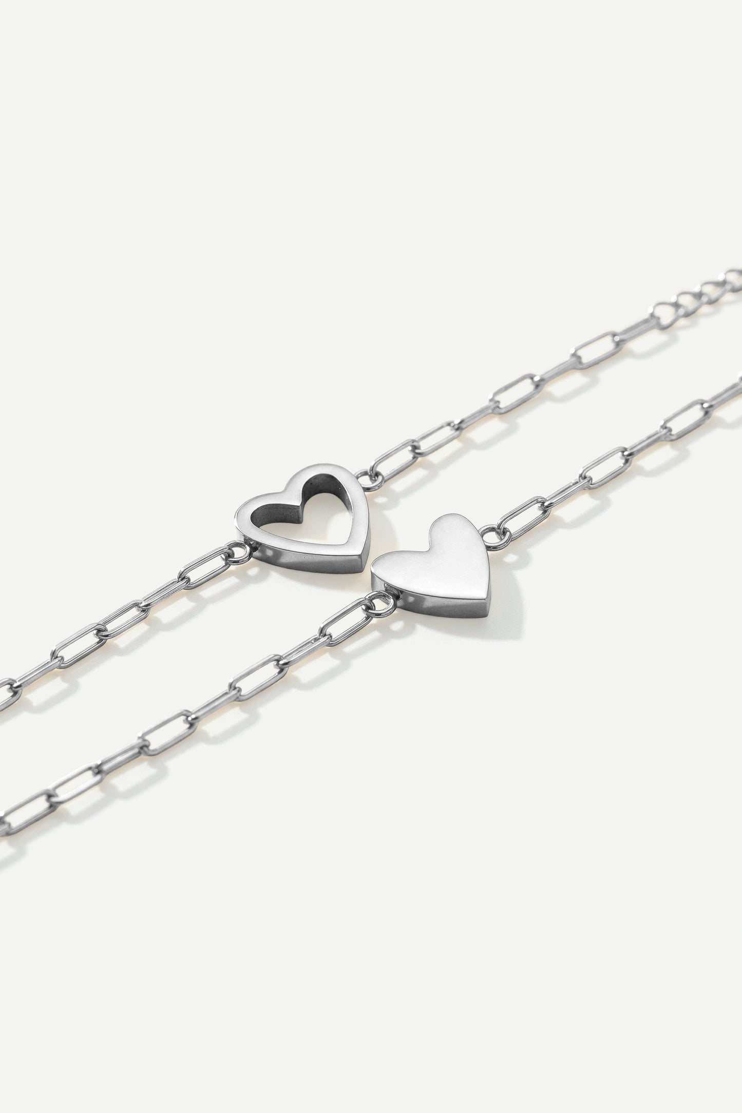 Perfect Fit Heart Bracelet Set