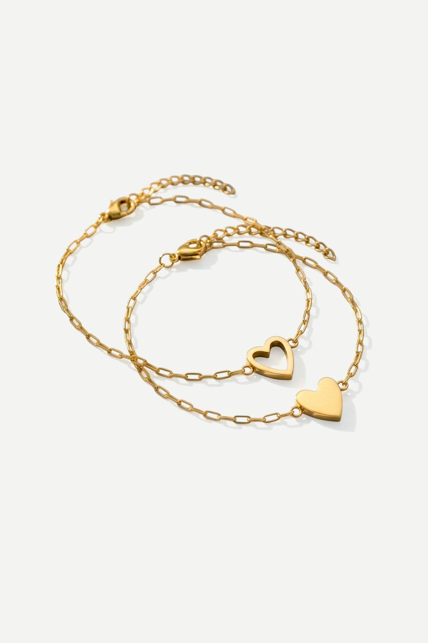 Perfect Fit Heart Bracelet Set