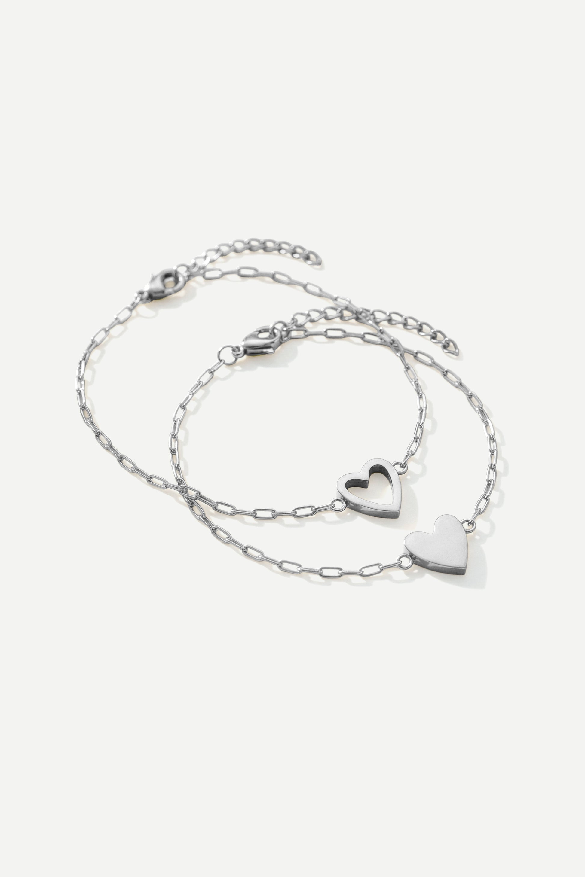 Perfect Fit Heart Bracelet Set