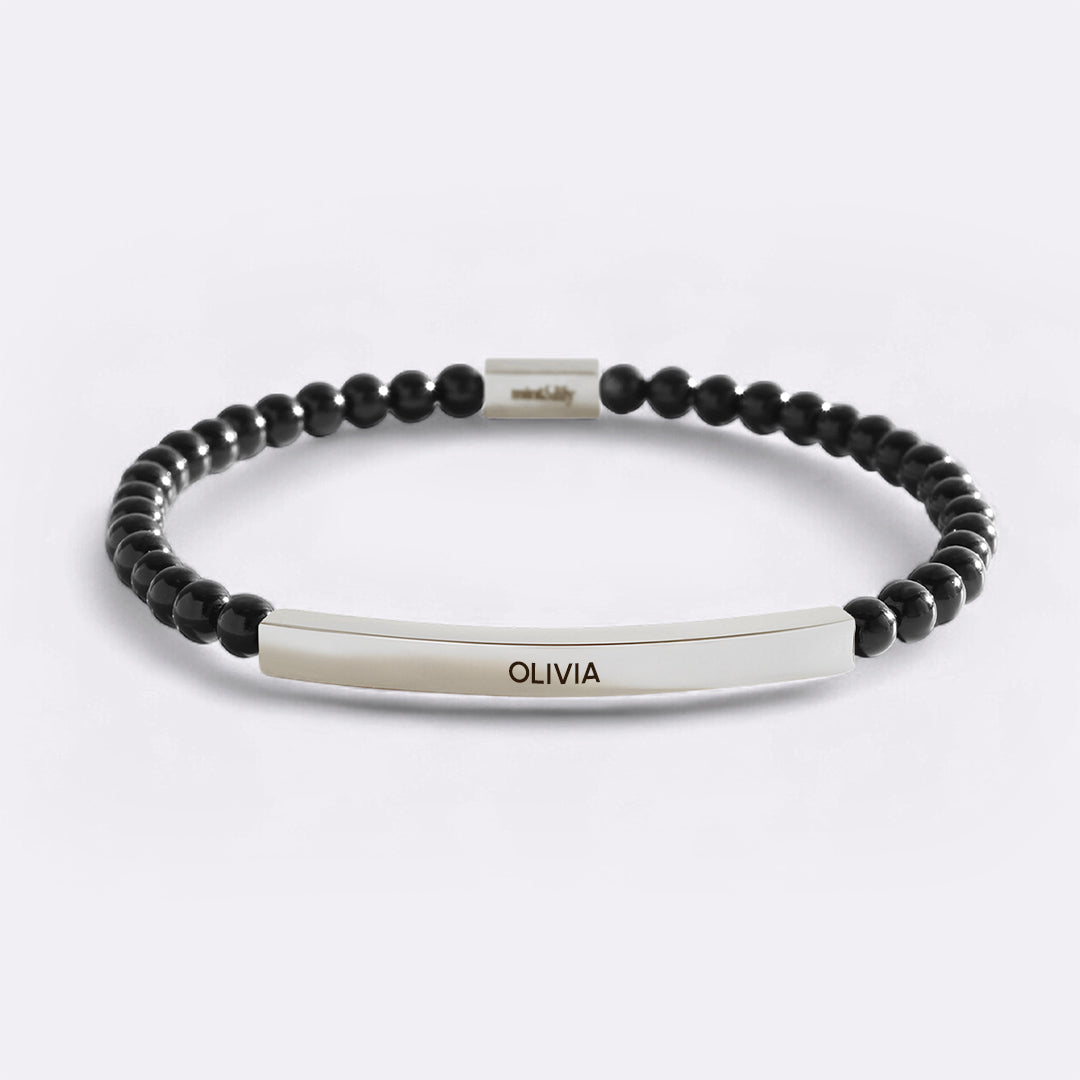 Personalized Beaded Inspire Bracelet