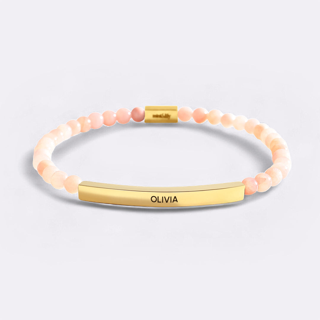Personalized Beaded Inspire Bracelet