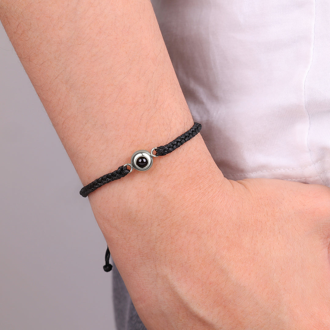Personalized Adjustable Photo Bracelet