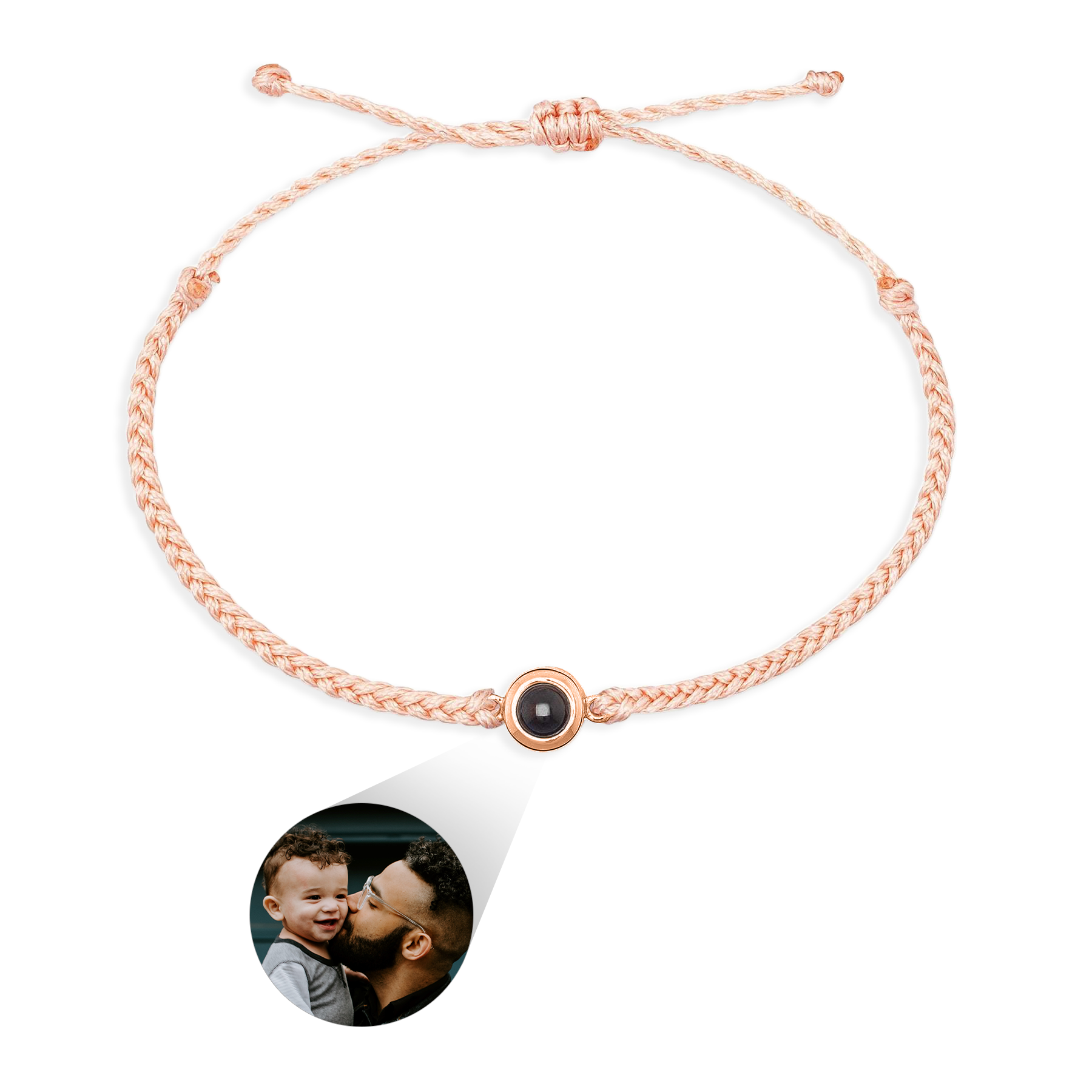 Personalized Adjustable Photo Bracelet