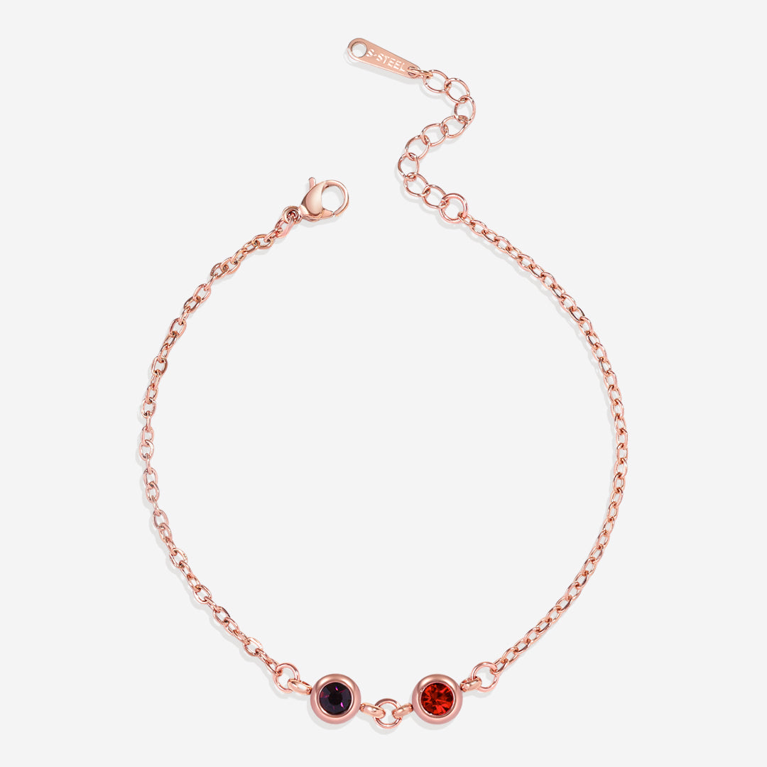 Personalized Birthstone Bracelet