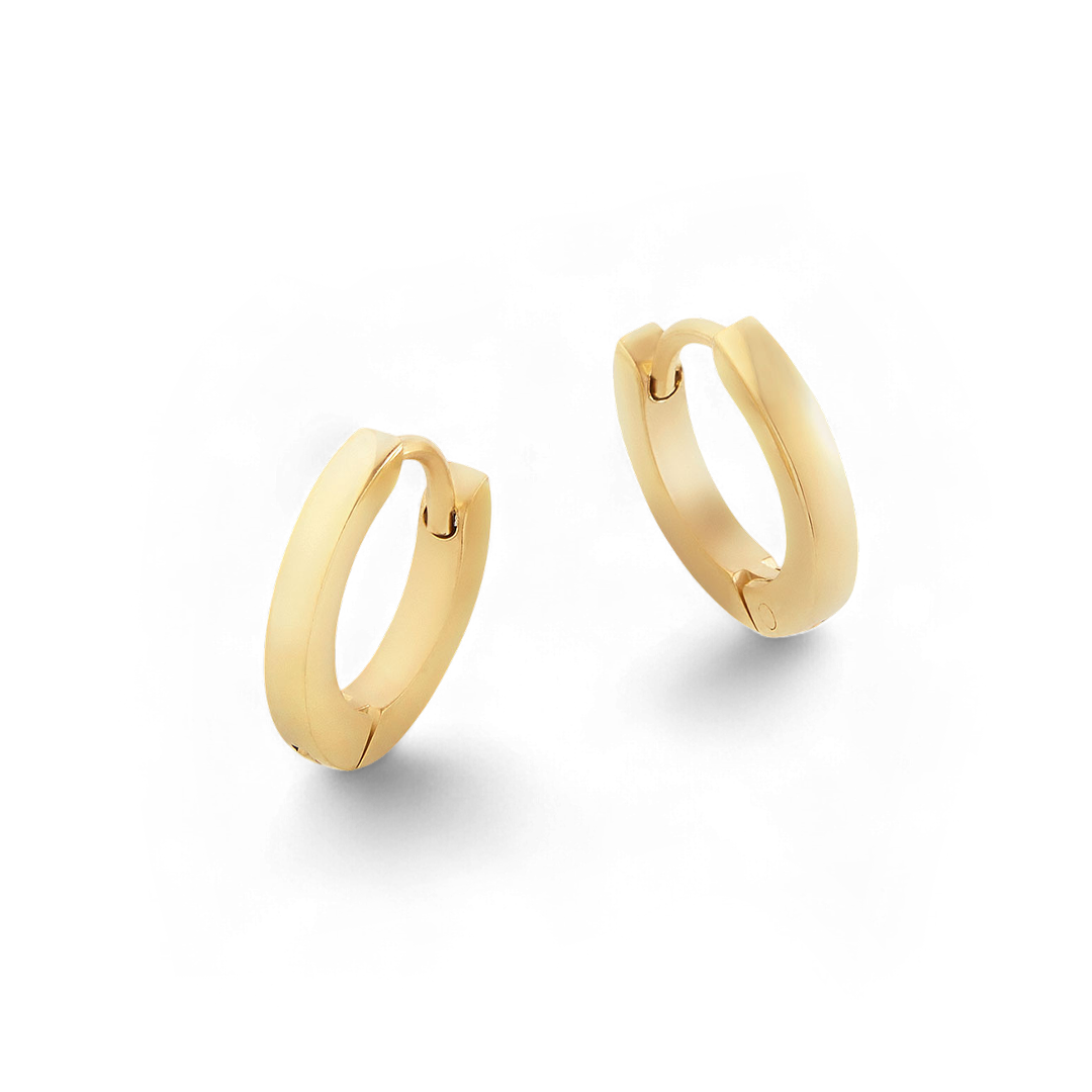 Dainty Huggie Hoop Earrings