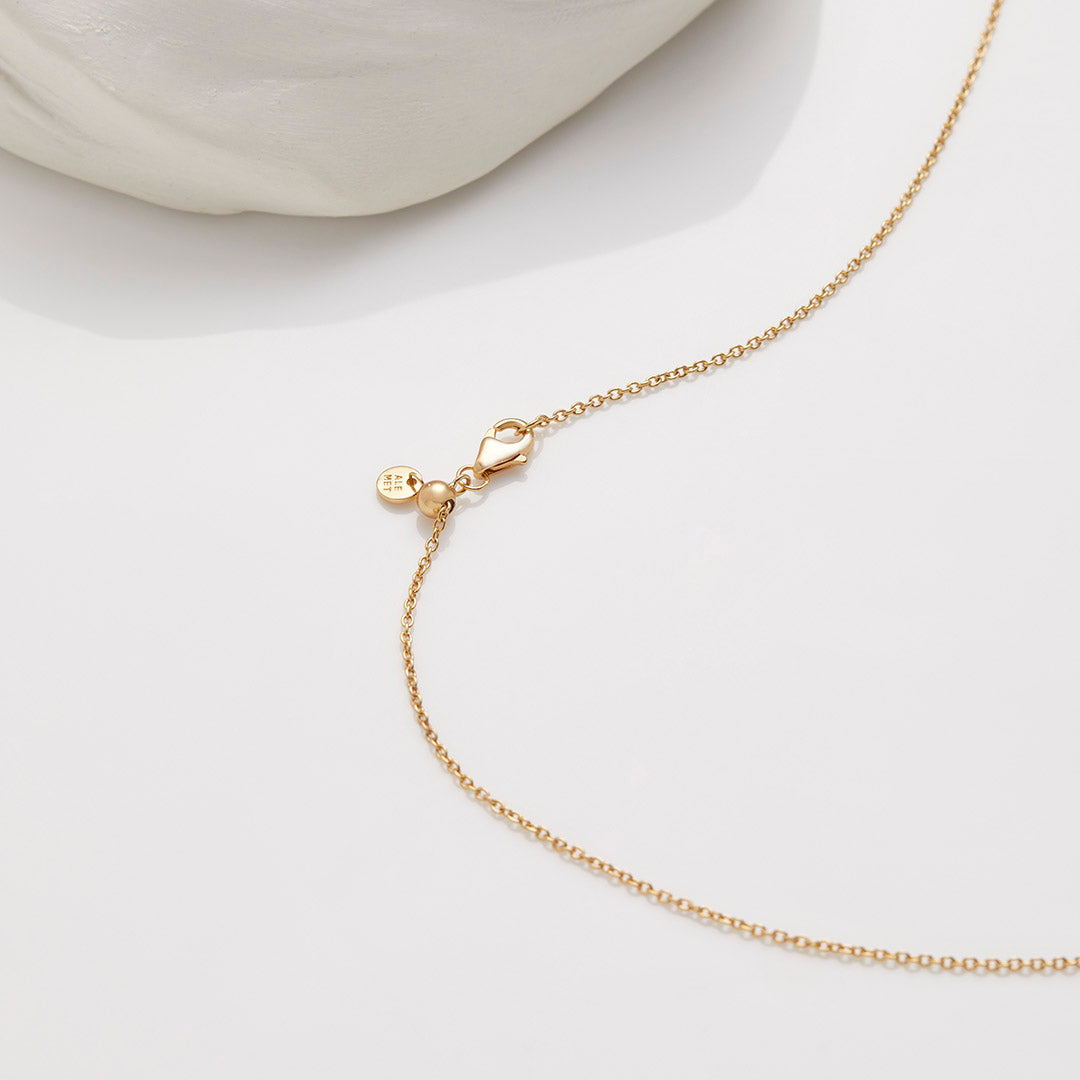Italian Milano Sterling Silver Adjustable Chain Necklace