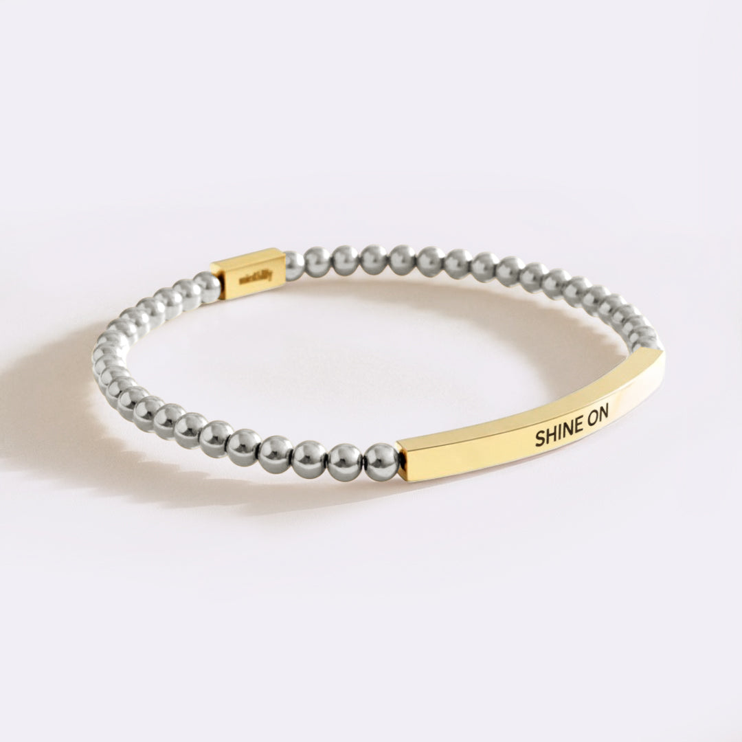 Shine On Beaded Inspire Bracelet