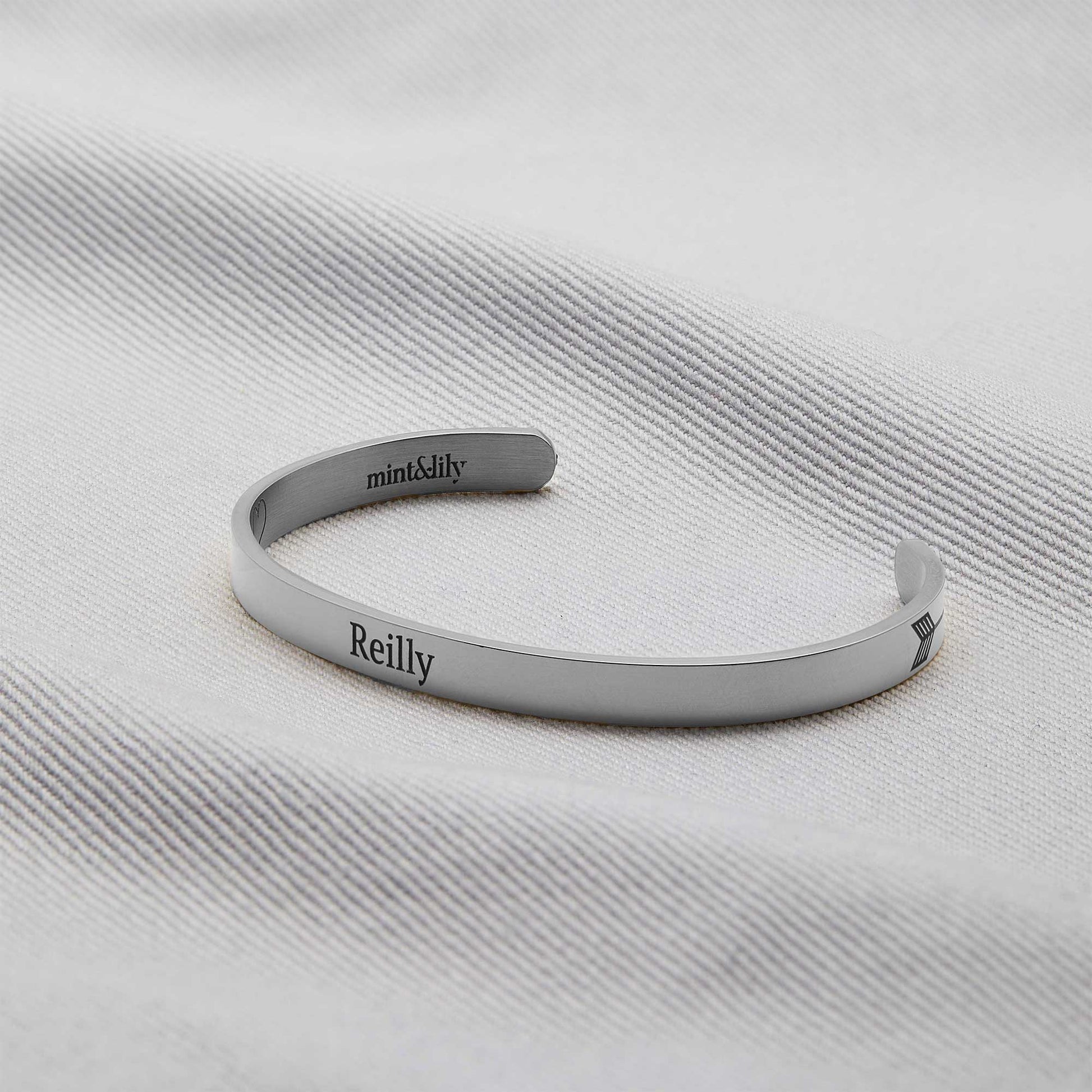 Beautiful Girl You Can Do Hard Things Cuff Bracelet