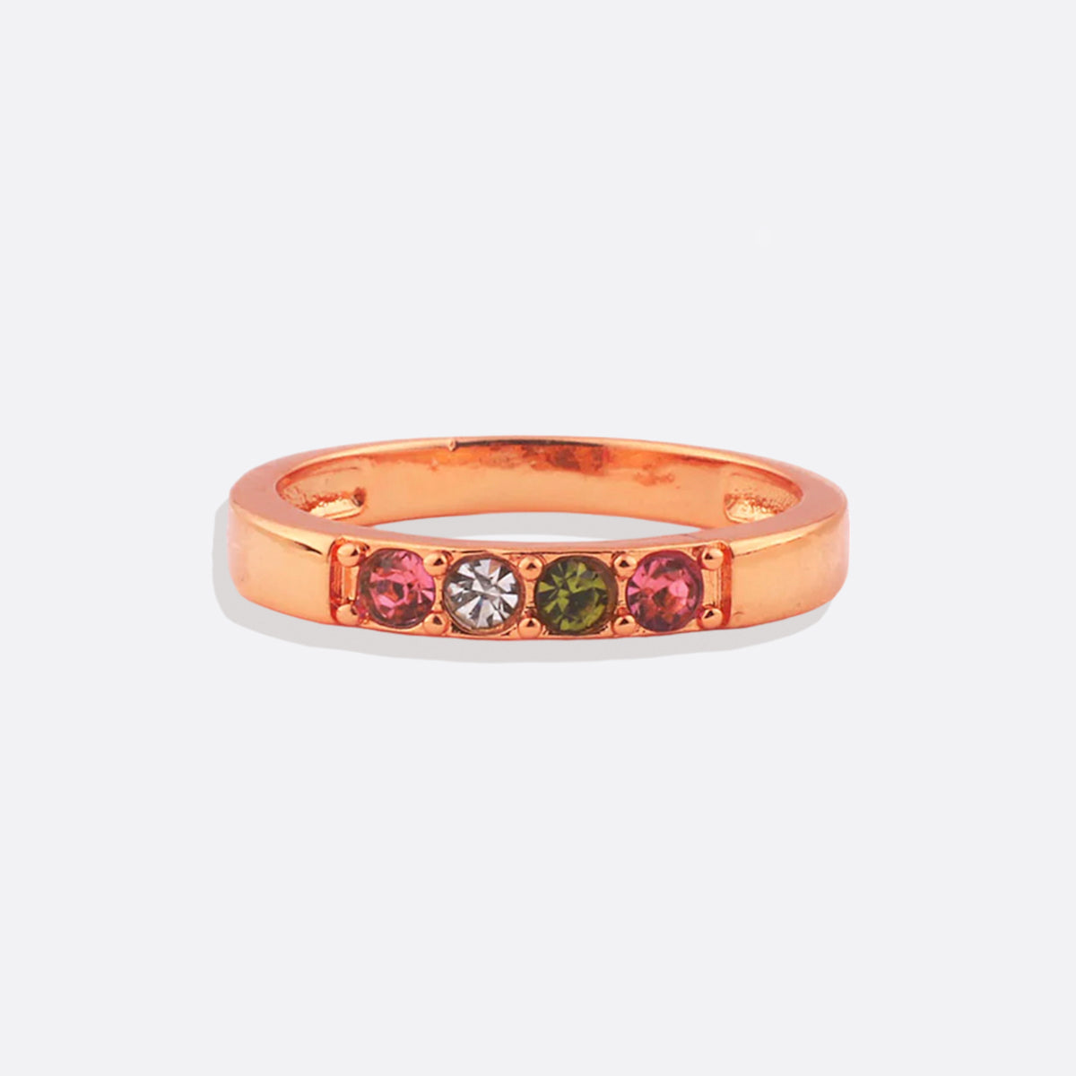 Stackable Birthstones Band Ring