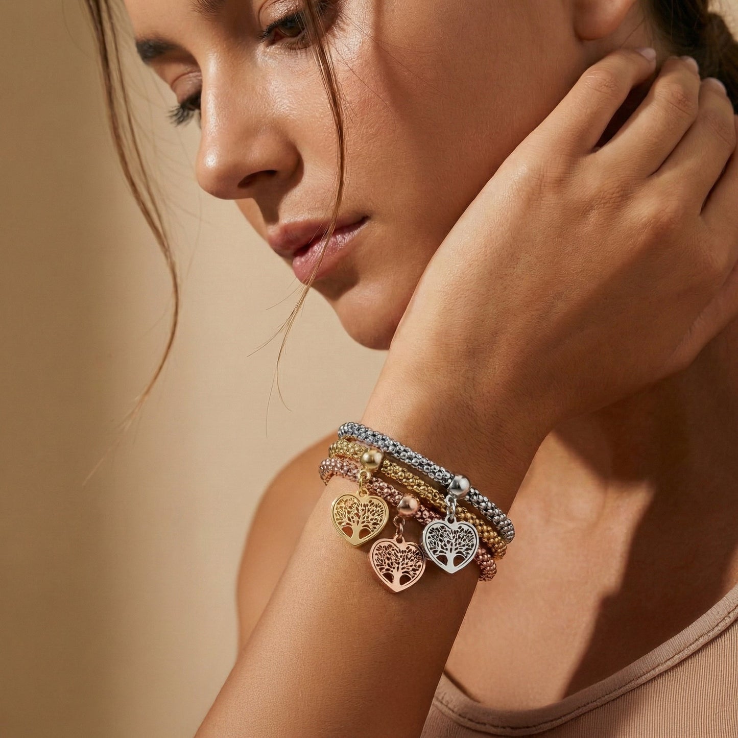 Tree of Life - Limited Edition Heart Charm Bracelet